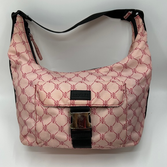Ralph Lauren Handbags - RALPH LAUREN Pink Hobo Bag